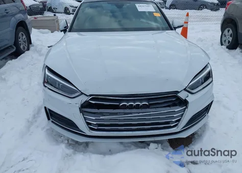 2018 Audi A5 2.0T Premium z USA, uszkodzony, nr VIN WAUENCF57JA108040